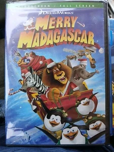Merry Madagascar DreamWorks Wide/Full Screen New, Sealed - Picture 1 of 2