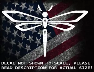 Dragonfly Cut Vinyl Decal Sticker Symbolizing Change or a New Beginning US Made - Picture 1 of 8
