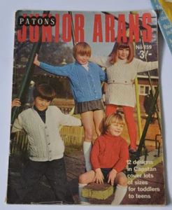 knitting pattern booklet for childrens Arans - Picture 1 of 1