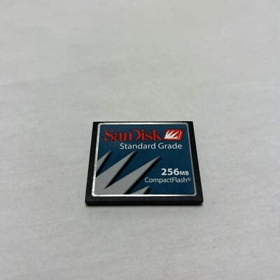 Sandisk  256MB  Compact Flash Card 256MB CF Memory card - Image 1 of 2