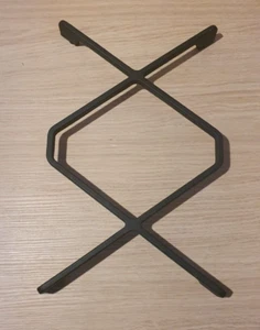 P3487 Original CDA HVG980BL Kochfeld Gas Pfannenständer links oder rechts Gusseisen Ersatz - Bild 1 von 4