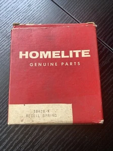 Genuine Homelite Chainsaw Parts 58428-A Recoil Spring NOS OEM - Picture 1 of 4
