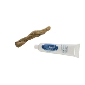 Fermit Dichtungsset Neo Fermit 90 g Tube und 50 g Mazzoni-Flachs Zopf