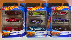 LOTE 9 coches Hot Wheels 3 Mclaren P1, Lamborghini Centenario, Adventador, Skyline - Imagen 1 de 16