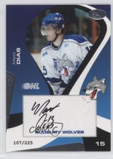 2005-06 Extreme Sudbury Wolves Signatures /225 Matt Dias #10 Auto