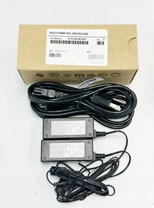2X NEW Genuine Polycom SPA12A24B Switching Power Supply 2215-44340-001 W/Cord - Picture 1 of 3