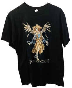 Camiseta Maria Brink firmada en este momento autografiada banda de conciertos negra mediana - Imagen 1 de 4