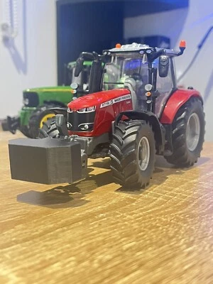 1/32 SIKU, FRONT A-FRAME WEIGHT BLOCK BLACK, SUITs Siku Britain’s Uh 2X - Image 1 of 4