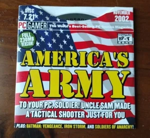 PC Gamer Demo -Americas Army, Batman Vengeance-Nov 2002 - Picture 1 of 3