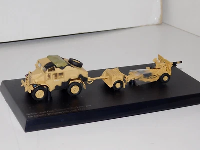 Morris C8 Quad Artiglieria Trattore Esercito Britannico Italia '43 Hobby Master - Immagine 1 di 4