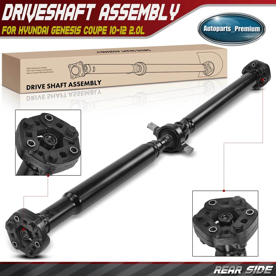 Eixo de transmissão traseiro eixo de hélice conjunto para Hyundai Genesis Coupe 2010-2012 manual trans - Imagem 1 de 4