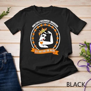 Camiseta unisex de apoyo a la esclerosis múltiple MS guerrera mamá regalos de apoyo - Imagen 1 de 15