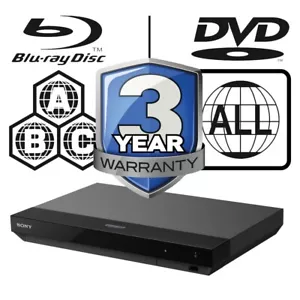 Sony Blu-ray Player UBP-X500B.CEK All Zone Code kostenlos MultiRegion 4K Ultra HD - Bild 1 von 8