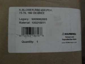 State water heater part 9009082005 100210011 Kit, Blower, Rbc, Pdv - Picture 1 of 1