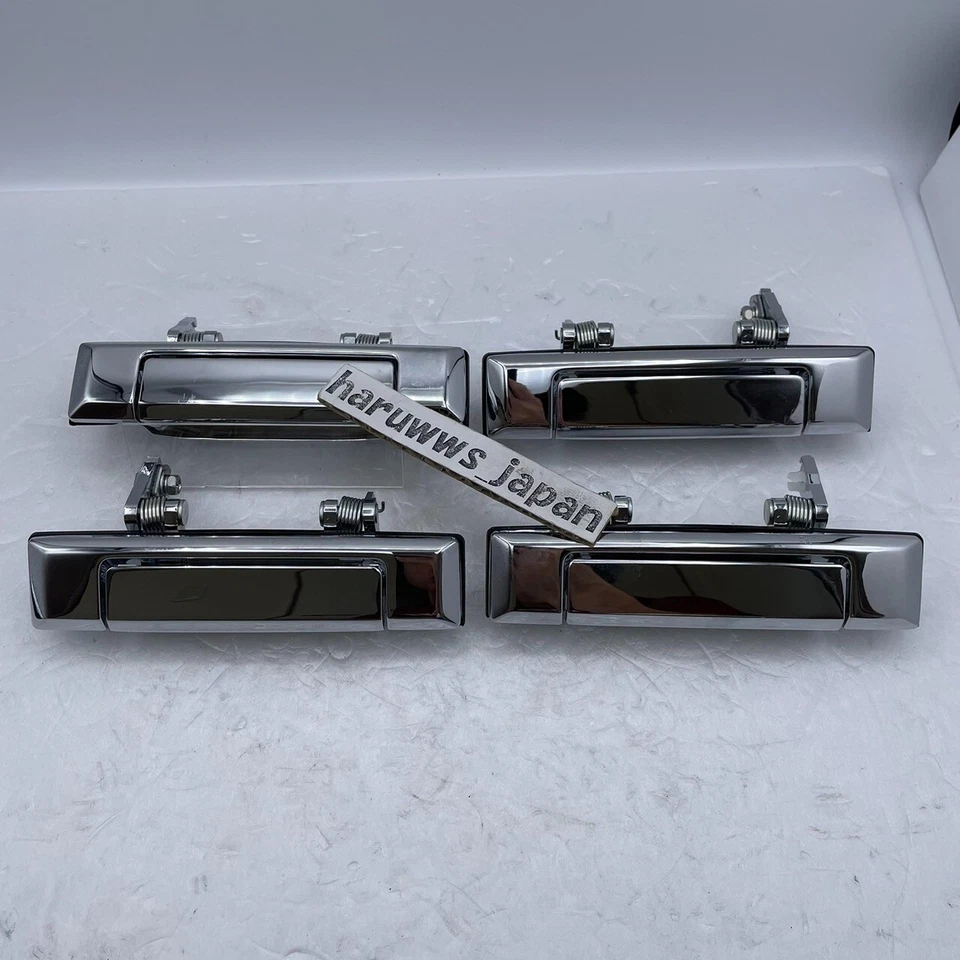 Kit de manijas exteriores de puerta delantera trasera genuina TOYOTA 85-90 LAND CRUISER RH LH OEM Foto 1 de 4