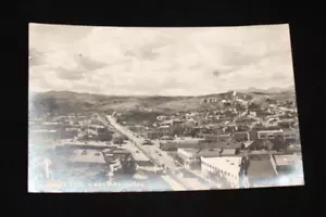 1934 MEX,4C, 1910-1934, NOGALES ARIZ - NOGALES MEX STAMP BLK/WHT PHOTO postcard - Picture 1 of 3