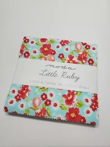 Bonnie & Camille Fabric Little Ruby 5 Inch Charm Pack Moda Floral Squares Sew - Picture 1 of 2