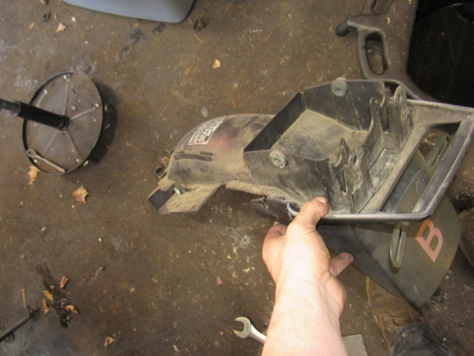 Honda CB250 1993 Nighthawk guardabarros trasero 93 Foto 1 de 1