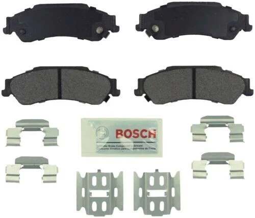 New Fits Set Of 2 CHEVROLET BLAZER 97-05 Rear Bosch Blue Ceramic Brke Pad BE729H - Image 1 of 1