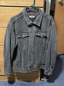 Denim Gear DG Gray Jacket Mens Medium - Bild 1 von 8