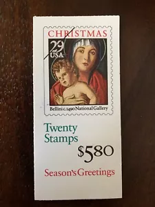 U.S. Booklet #202A, 29 cent Madonna, MNH, BK202A - Picture 1 of 4