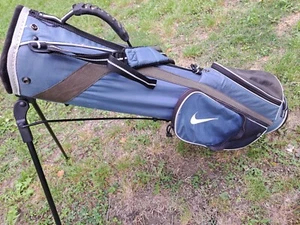 Nike Pencil Golf Bag Blue Grey White - Picture 1 of 9