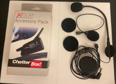 NEW CHATTERBOX X1 SLIM 2nd Gen UNIVERSAL HEADSET CBX1SLIMUHS & X2 PASSENGER KIT - Image 1 of 4