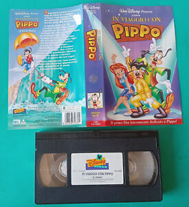 IN VIAGGIO CON PIPPO (1995) VHS ORIGINALE DISNEY EDIZIONE 1997 - VS 4680 📼