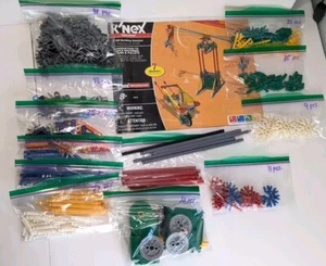 K'nex Lot 315 Various Pieces Mixed Lot For Simple Machines: Levers And Pulleys - Picture 1 of 6