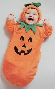 Target Pumpkin Infant Unisex Costume 0-6 Months - Picture 1 of 3