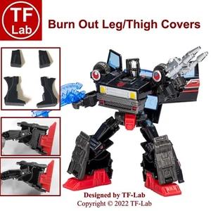 Kit de actualización de rellenos de huecos: transformadores Legacy Velocitron Speedia Diaclone Burn Out - Imagen 1 de 6