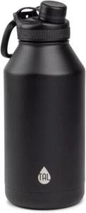 TAL Stainless Steel Ranger Water Bottle 64oz,Black - Picture 1 of 7