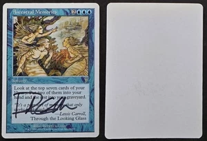 SIGNED MtG Magic Rebecca Guay Seventh Ed 7E Artist Proof _ ANCESTRAL MEMORIES _ - Picture 1 of 2