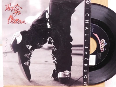Michael Jackson Pop Rock 45 Dirty Diana bw Instrumental on Epic - Image 1 of 4