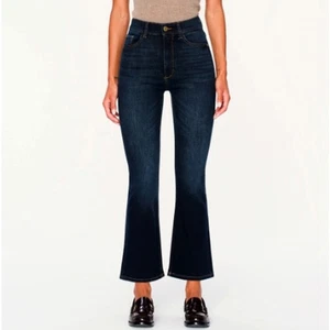 Pantalones de mezclilla DL1961 Thunderbird Bridget Boot tiro alto Instasculpt™ talla 26 - Imagen 1 de 10