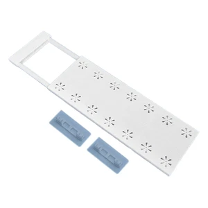 Adjustable Closet Tension Shelf Rack – Expandable Storage Organizer - Metal - Picture 1 of 12