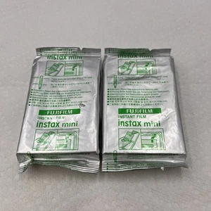 Fujifilm Instax Mini Instant Film 2 Packs NEW Sealed 2x10 - Picture 1 of 3