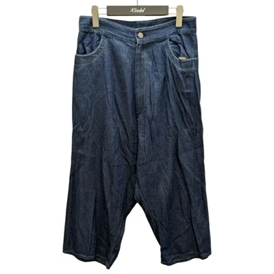 YOHJI YAMAMOTO Hombre Sarouel Denim Pantalones Índigo Talla 2 Sólido Informal USADO Foto 1 de 4