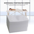 100xMassage Table Sheet Disposable Non Woven SPA Bed Cover With Hole 80*180cm
