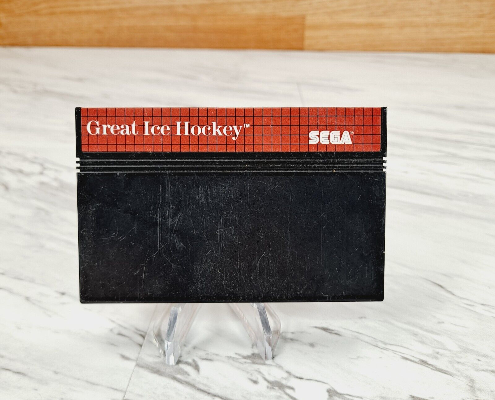 Sega Master System Great Ice Hockey The Mega Cartridge