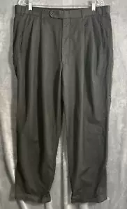 LORO PIANA Herren Tasmanische Hose Größe 38 anthrazit Super 120 Wolle Plissee vorne 10-7 - Bild 1 von 15