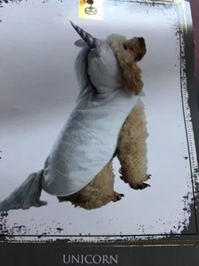 Costume Halloween NOTTE SPETTRALE "UNICORNO" cucciolo/cane PICCOLO - Foto 1 di 5