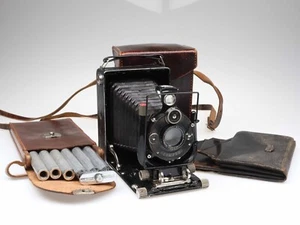 Voigtländer Bergheil 6x9 Kamera camera Heliar 105mm f4.5 Objektiv lens 97325 - Bild 1 von 8