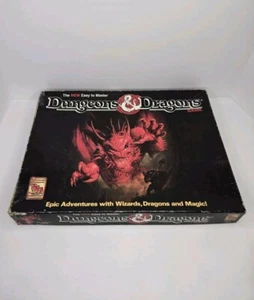 Vintage D&D 1991 TSR Dungeons & Dragons Easy To Master Board Game W/ EXTRAS - Picture 1 of 24