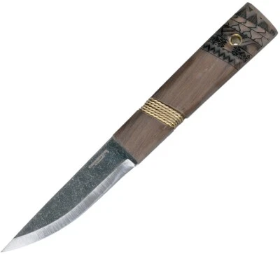 Cuchillo fijo Condor Indigenous Puukko 3,75" 1095HC acero hoja completa mango de nogal Foto 1 de 4