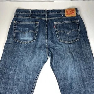 Levi’s 505 Jeans Herren 40 x 30 Regular Fit Blau Denim - Bild 1 von 10