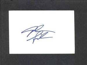 John Singleton - Tarjeta de índice de director autógrafo firmada - Boyz n the Hood - Eje - Imagen 1 de 2