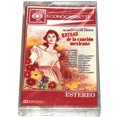 Reinas De La Cancion Mexicana - 16 Autenticos Exitos (Cassette Tape) NEW SEALED - Image 1 of 4