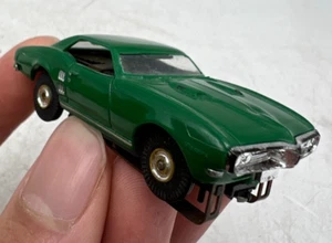 Aurora Tjet Thunderjet Ho Slot Car 1402 Green 1967 '67 Pontiac Firebird - Picture 1 of 11