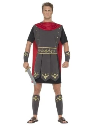 Disfraz de gladiador romano para hombre película villano adulto elegante vestido conjunto Smiffys L XL Foto 1 de 3